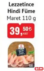 MARET LEZZETİNCE HİNDİ FÜME 110 G